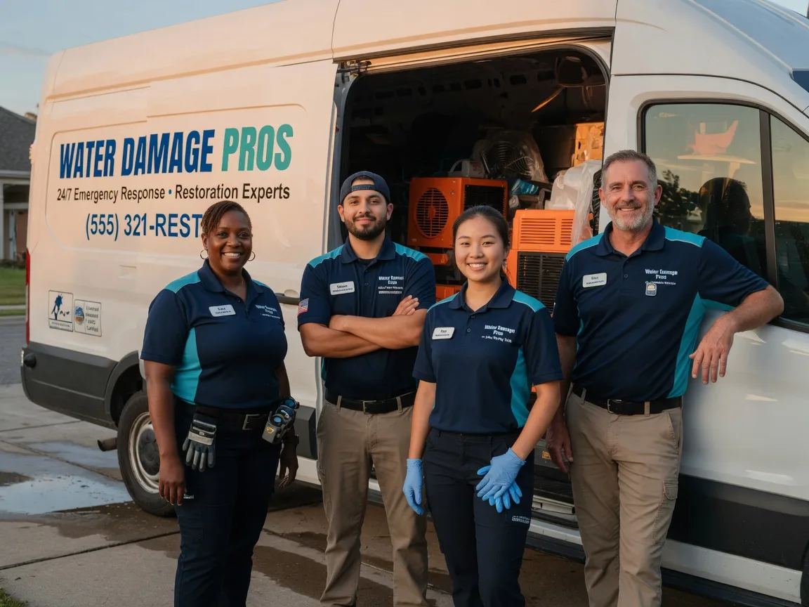 Water Damage Restoration company in Kirbyville, TX